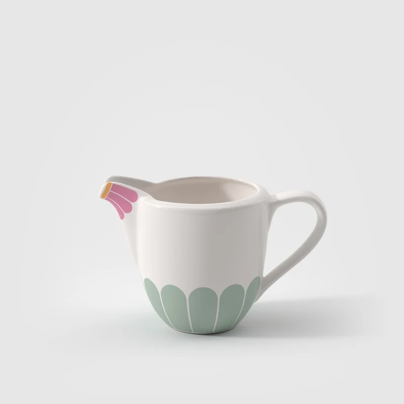 21 cl - Fleur Bricco In Porcellana Premium