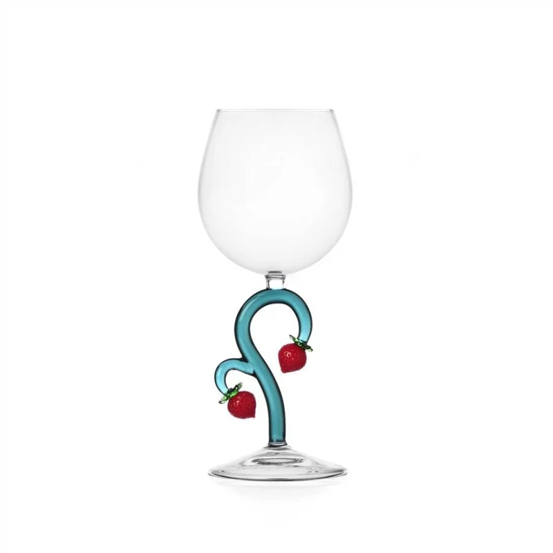 35 cl - Fruits And Flowers Calice Multiuso In Vetro Borosilicato