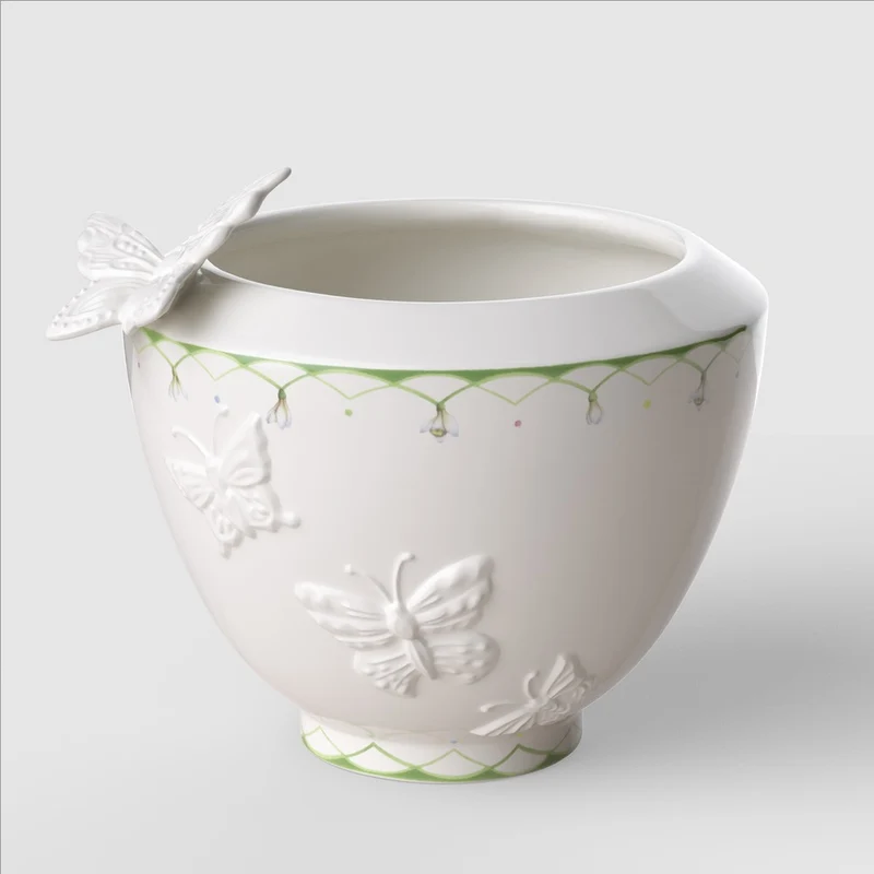 140 cl - Colorful Spring Vaso In Porcellana Premium