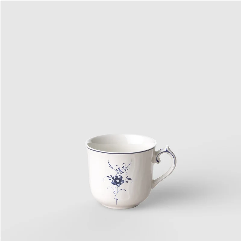 7 cl - Vieux Luxembourg Tazzina Caffè In Porcellana Premium - Set 6 Pz