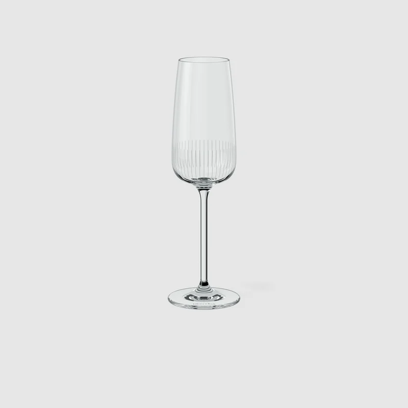 12 cl - Afina Calice Flute In Vetro Set 4 Pz