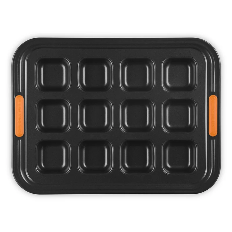 12 Forme - Forme Speciali Stampo Brownie Antiaderente In Acciaio al Carbonio