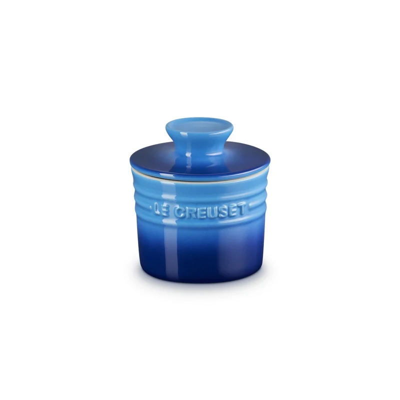 17 cl - Barattolo Porta Burro In Gres Vetrificato