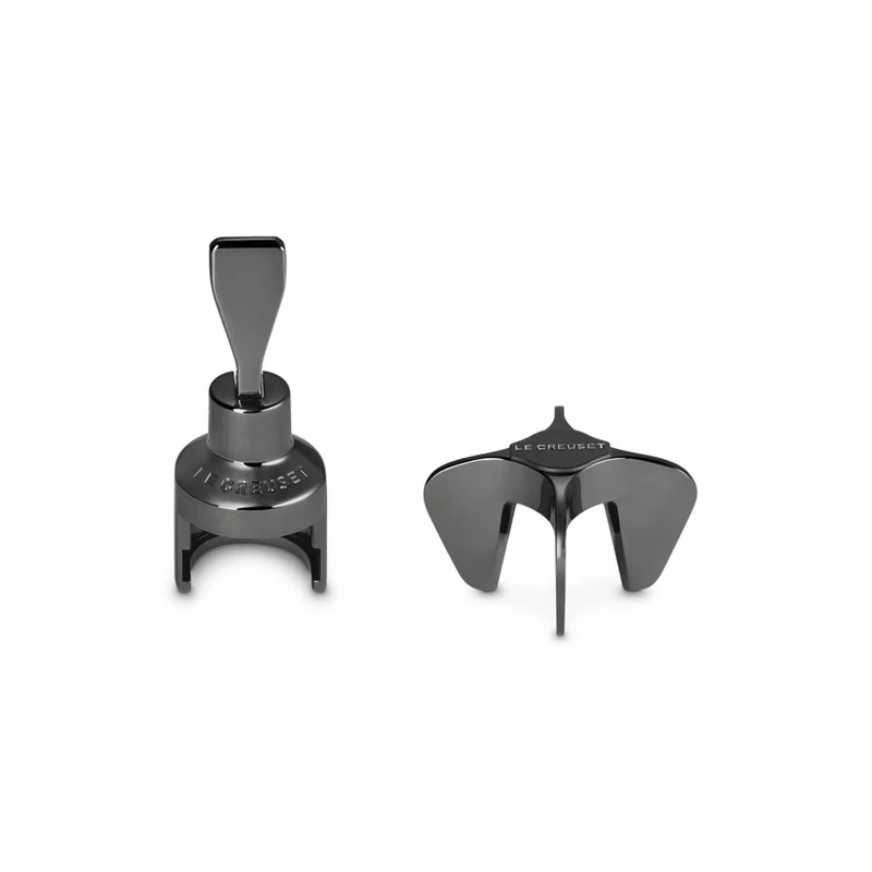 GS-102 Apribottiglia Stella e Tappo Corona In Metallo Set 2 Pz