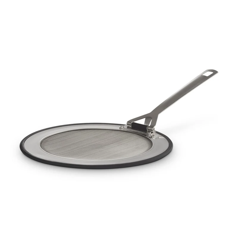 Coperchio Antispruzzo In Acciaio Inox Con Manico