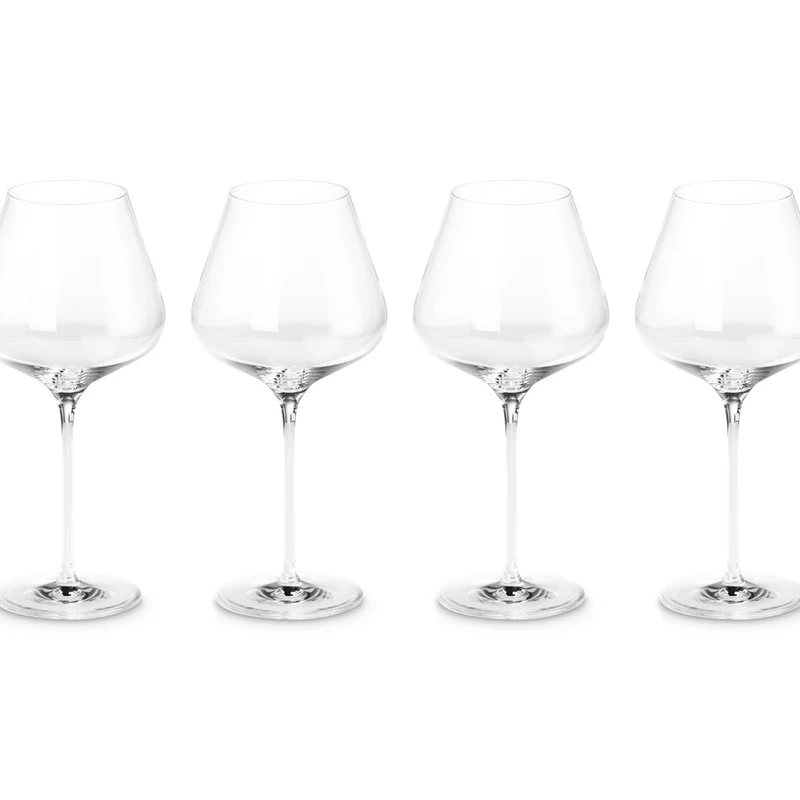 70 cl - Calice Vino Rosso Borgogna In Vetro Set 4 Pz
