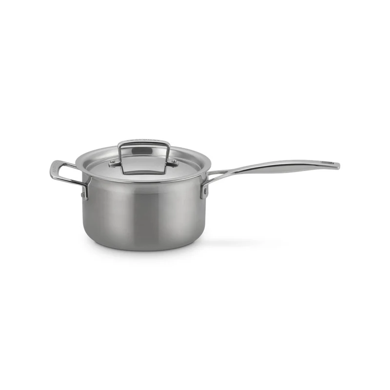 Acciaio Inox Casseruola Con Manico Lungo e Maniglia In Acciaio Inox