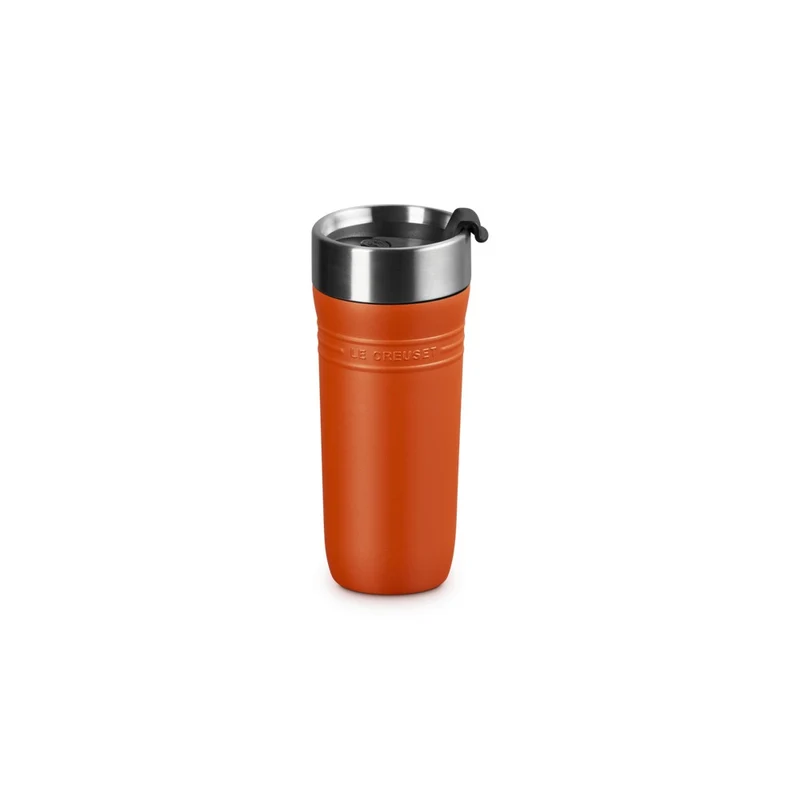 35 cl - On The Go Tazza Mug Da Viaggio In Acciaio Inox