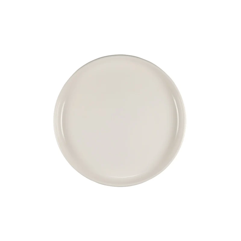 18 cm - Ninfa Piatto Dessert In Porcellana Set 8 Pz