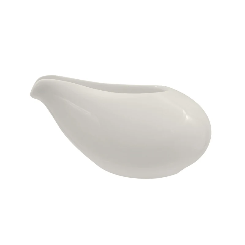 9.8x7.4 cm - Selecta Salsiera In Porcellana Set 6 Pz