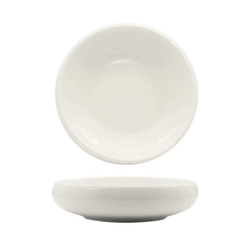 14.5 cm - Selecta Piatto Fondo Nido In Porcellana Set 6 Pz