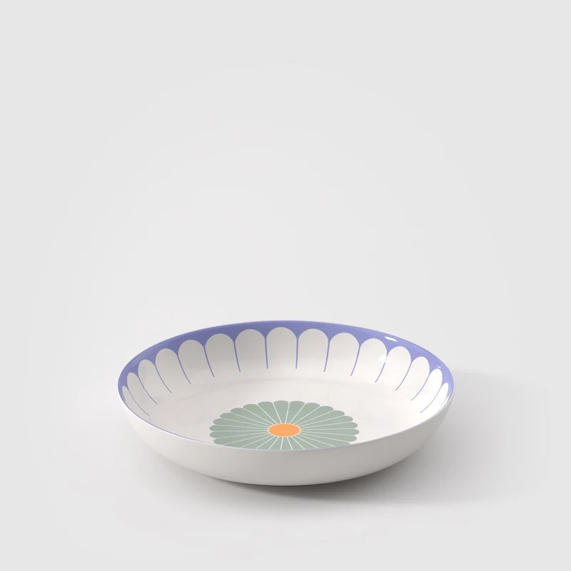 38 cm - Fleur Insalatiera In Porcellana Premium