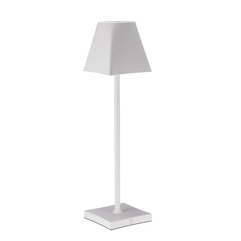 38.5 cm - Etere Lampada Da Tavolo Dimmerabile In Alluminio