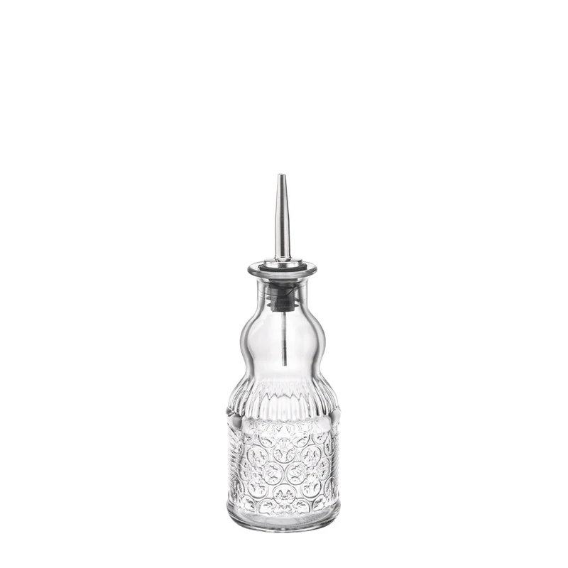 25 cl - Italian Heritage Bottiglia Con Tappo Dosatore In Vetro Set 12 Pz