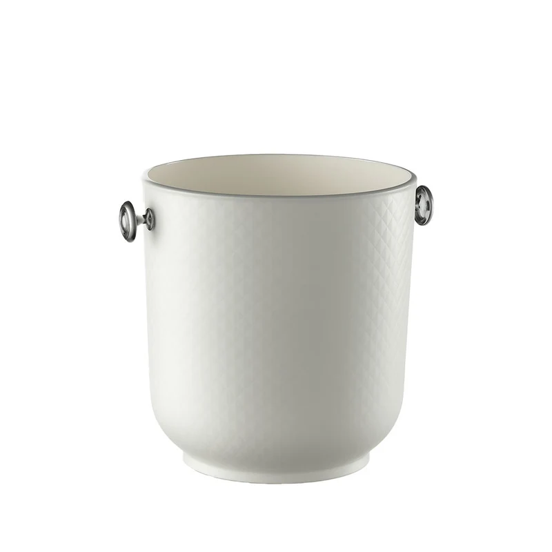 Ø 20 x h 20.5 cm - Diamante Secchiello Champagne In Propilene