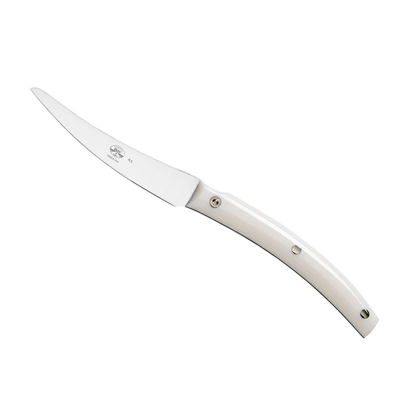 10.6 cm - Convivio Nuovo Coltello Bistecca Forgiato In Acciaio Inox Set 6 Pz