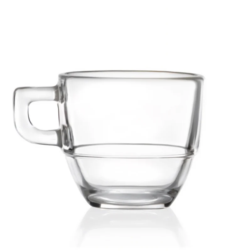 12 cl - Caffè Tazza Tè Orzo In Vetro Cristallino Luxion Set 12 Pz