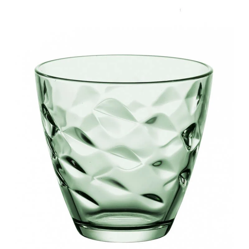 26 cl - Flora Bicchiere Acqua in Vetro - Set 6 Pezzi