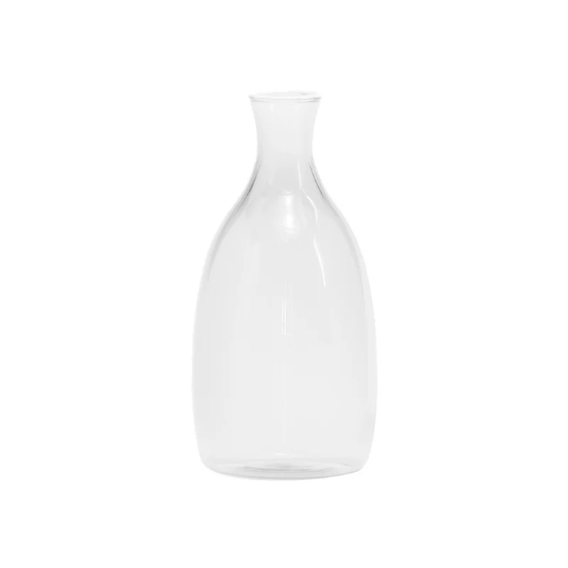 24 cm - Un Fiore Vaso Fiori In Vetro Borosilicato