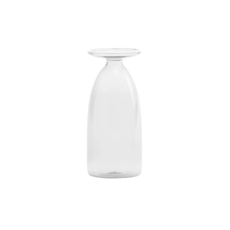 22 cm - Un Fiore Vaso Fiori In Vetro Borosilicato
