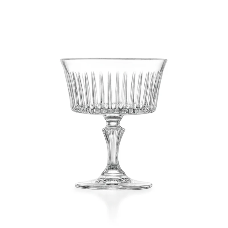 26 cl - Timeless Coppa Dessert In Vetro Cristallino Luxion Set 6 Pz