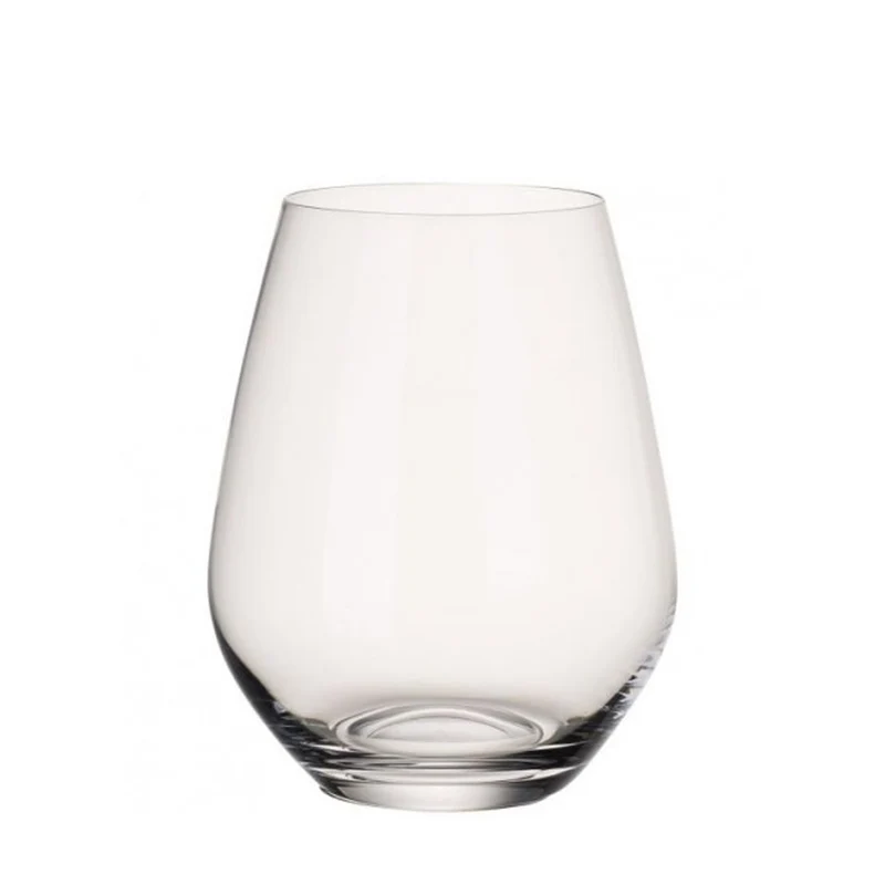 42 cl - Ovid Bicchiere Acqua In Vetro Cristallino Set 4 Pz