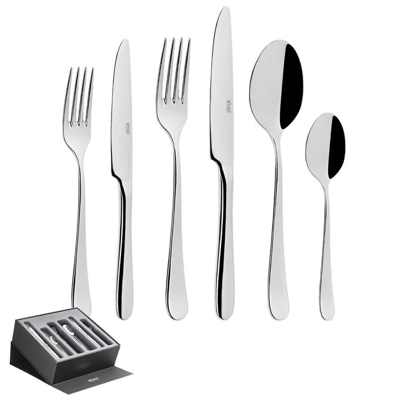 Relais Servizio Posate In Acciaio Inox Set 75 Pz