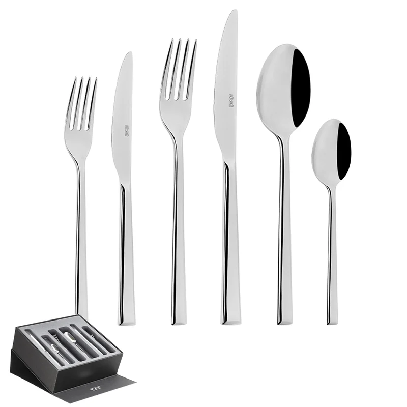 Dinamica Servizio Posate In Acciaio Inox Set 75 Pz