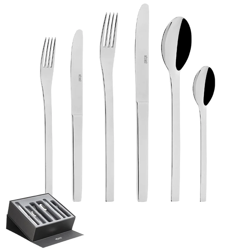 Linea Servizio Posate In Acciaio Inox Set 75 Pz