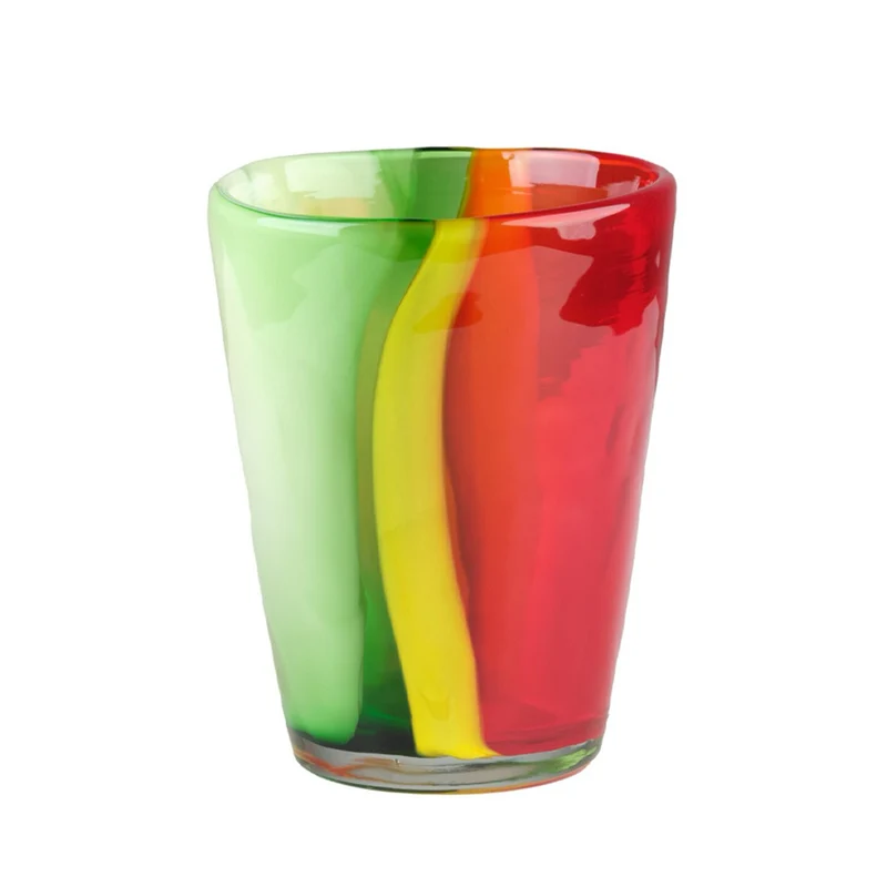 31 cl - Amazonicos Bicchiere Acqua In Vetro Soffiato a Bocca Set 6 Pz