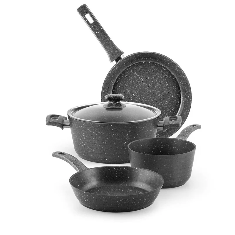Zenith Batteria Pentole In Alluminio Set 5 Pz
