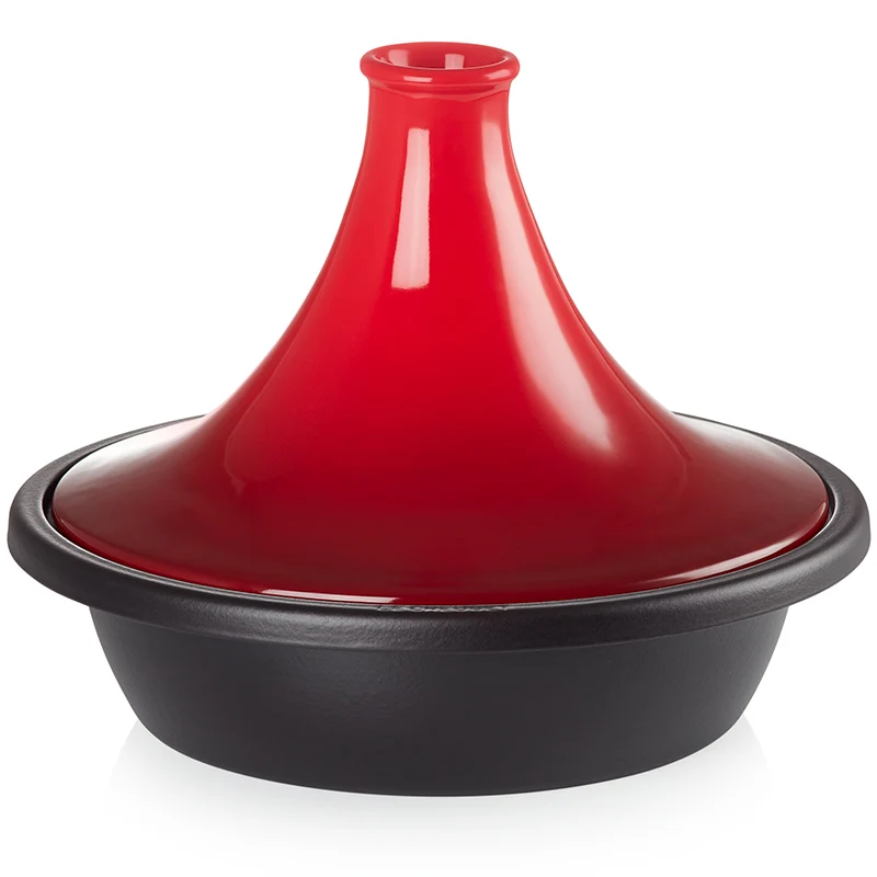 31 cm - Cocotte Tajine In Ghisa e Ceramica