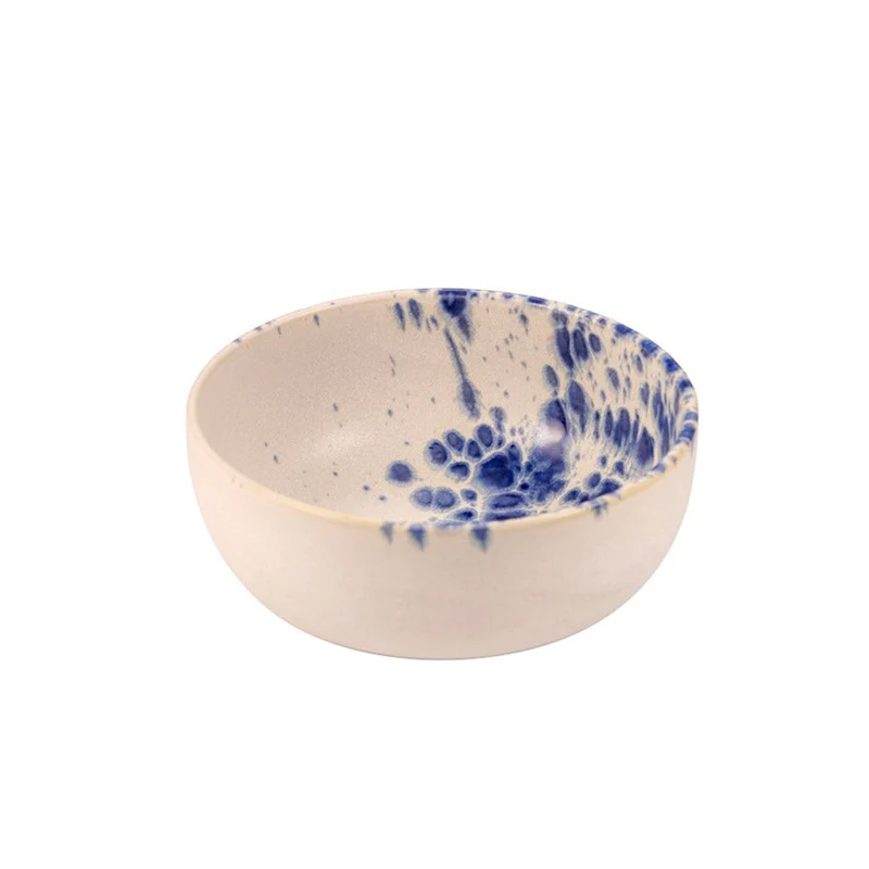 15 cm - Phobos Insalatiera Coppa Alta Rotonda In Stoneware Set 6 Pz