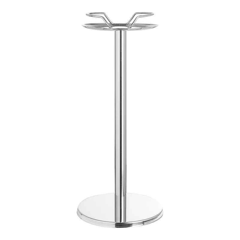 59.5 cm - Cacao Colonna Supporto In Acciaio Inox