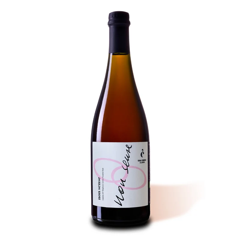 Non Sense Frizzante Rosè Calabria IGP 2022 Tappo Corona Bio Casa Comerci