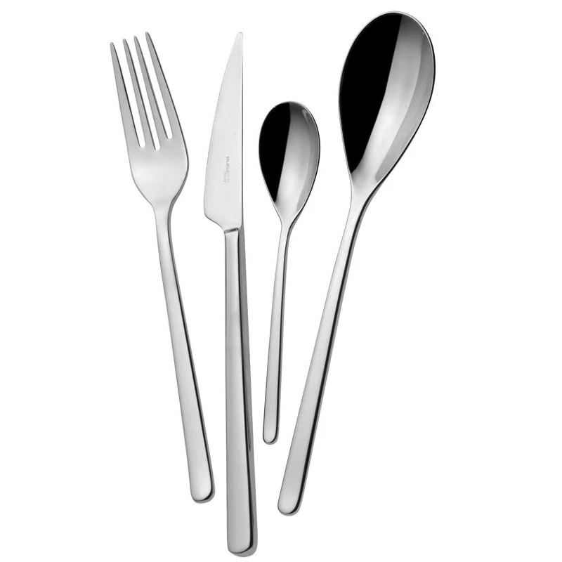 Sintesi Servizio Posate Acciaio Inox - Set 24 Pz