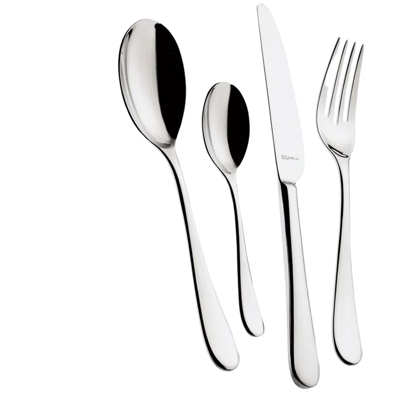 Siena Servizio Posate Acciaio Inox - Set 24 Pz
