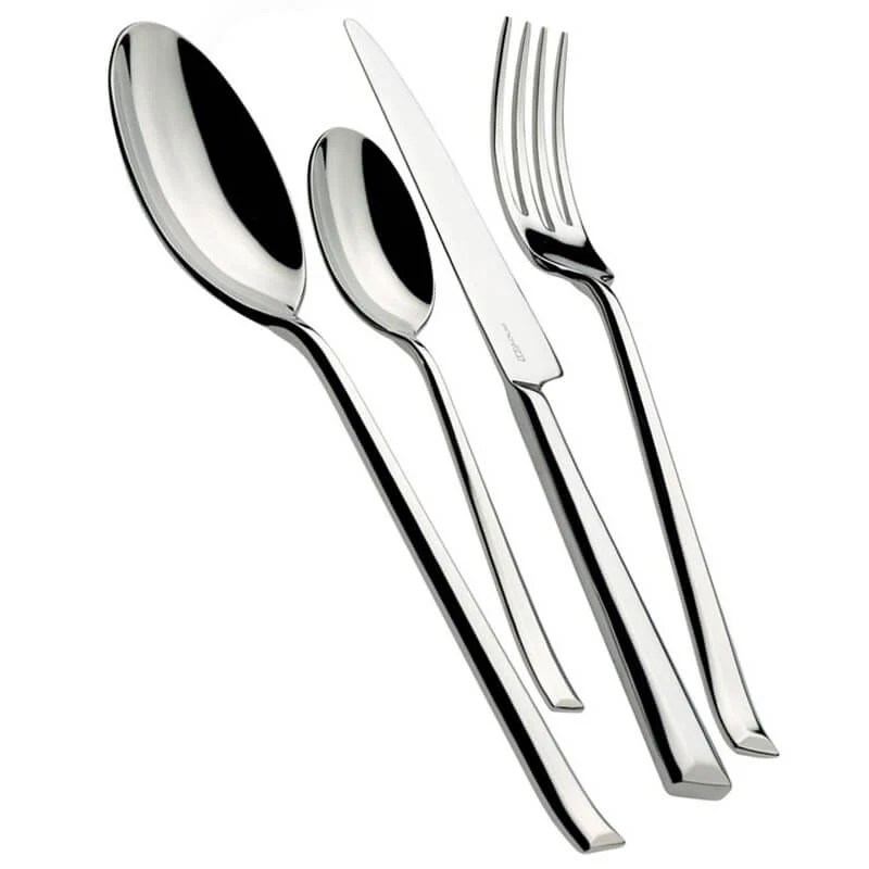 Duetto Servizio Posate Acciaio Inox - Set 24 Pz