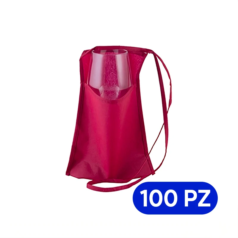 Tracolla Calice Degustazione In TNT - Set 100 Pz