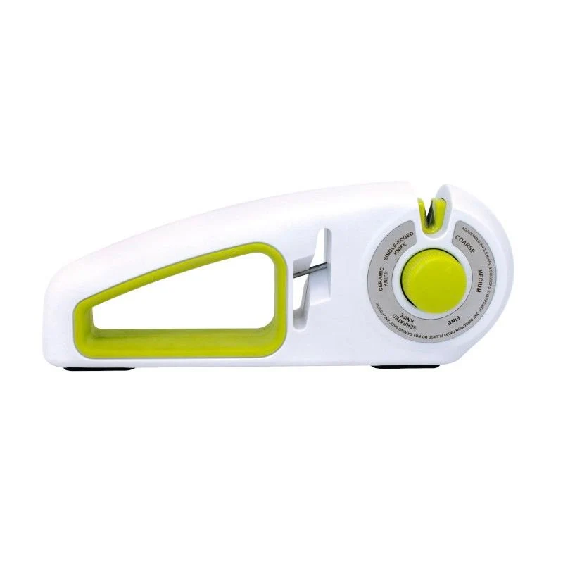 TuttiXUno Affila Coltelli Manuale In Acciaio Inox Con Base A Ventosa