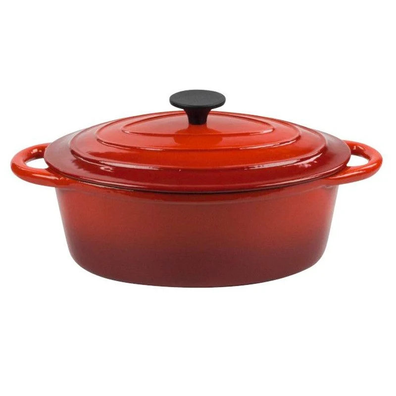 Normandie Casseruola Ovale In Ghisa