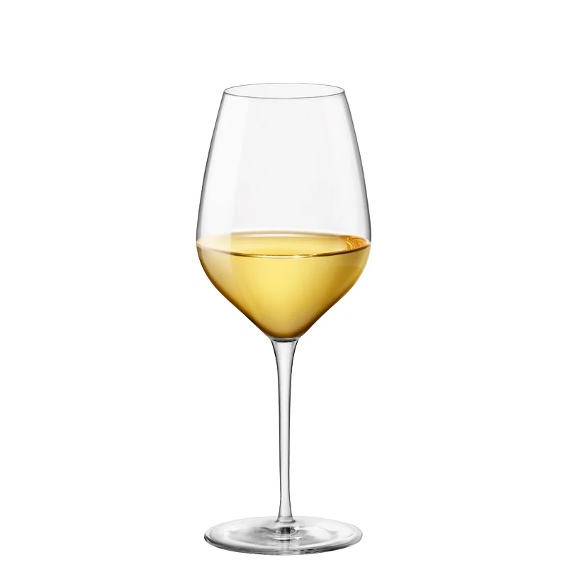 43 cl - InAlto Tre Sensi Calice Vino Bianco in Vetro - Set 6 Pezzi