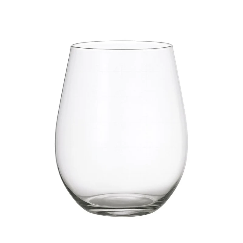 53 cl - Plume Bicchiere Whisky DOF In Vetro Set 2 Pz