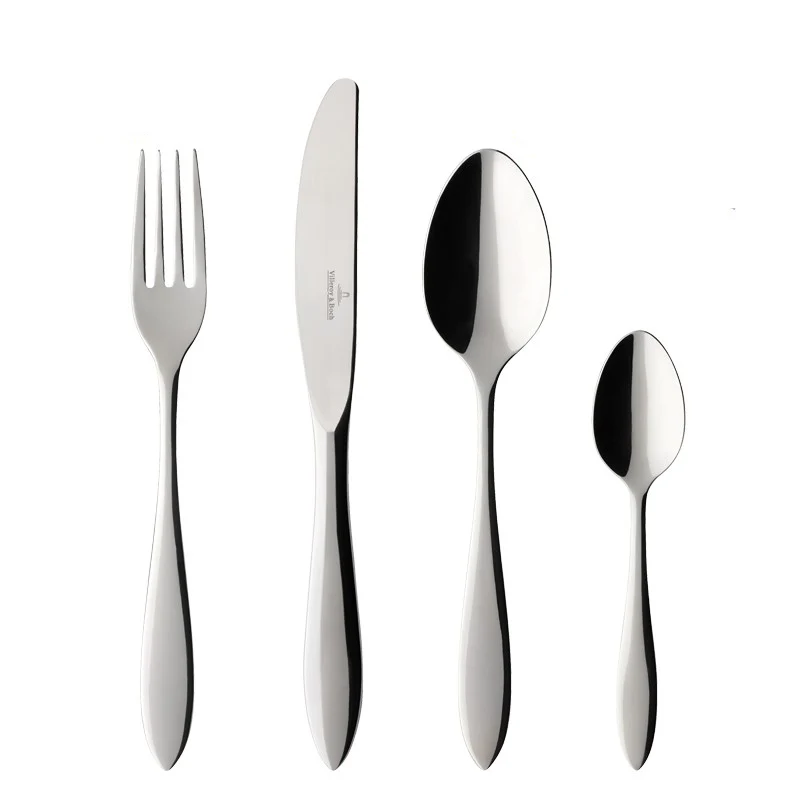 Arthur Servizio Posate In Acciaio Inox - Set 24 Pz