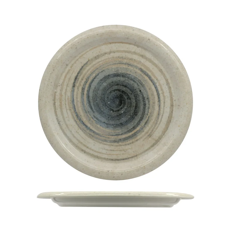 32.5 cm - Giotto Around Piatto Portata In Porcellana Set 4 Pz