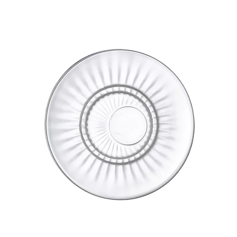 14 cm - Barshine Espresso Piattino Tazzina Caffè In Vetro Set 6 Pz
