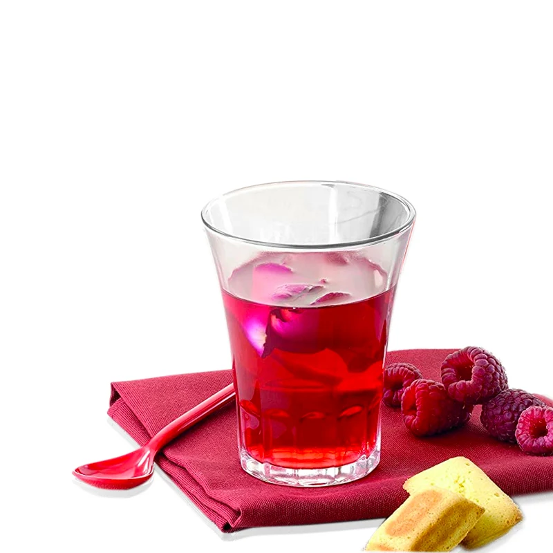 9 cl - Amalfi Bicchiere Liquore In Vetro Temperato - Set 4 Pz