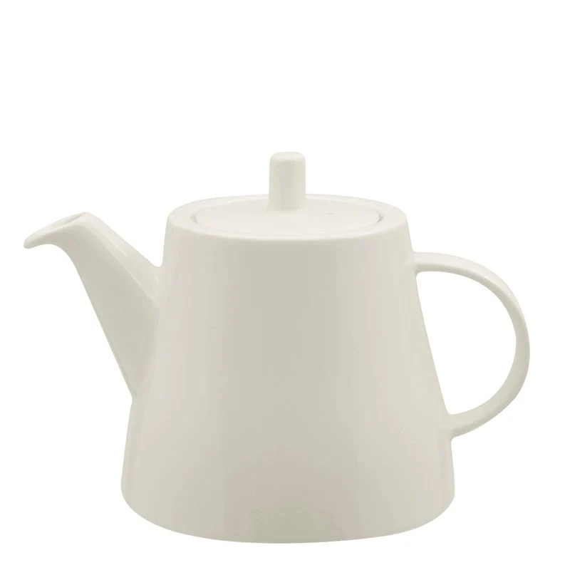 80 cl - Privilege Teiere In Porcellana Con Coperchio - Set 2 Pz
