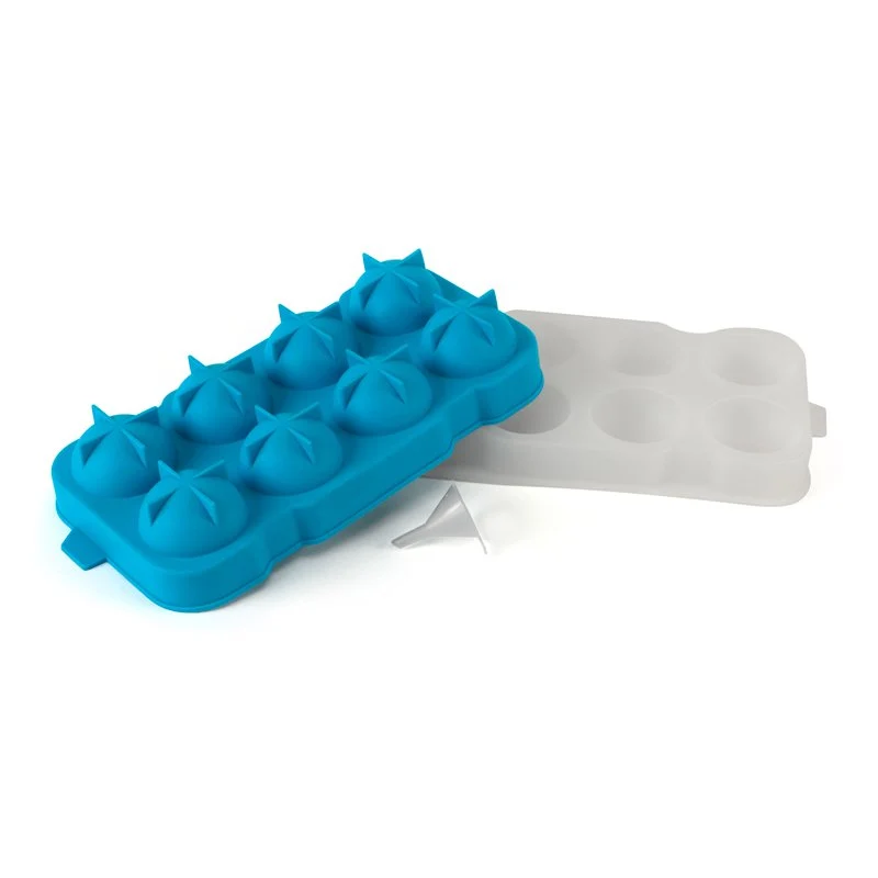 8 Forme - Mixage Stampo Sfera Ghiaccio In Silicone