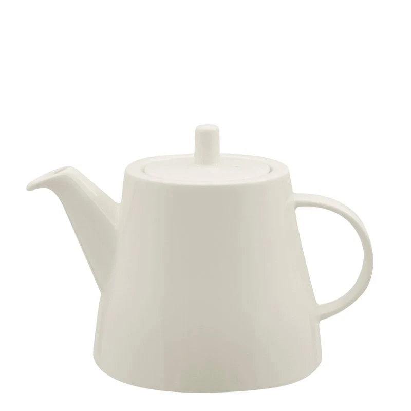 40 cl - Privilege Teiere In Porcellana Con Coperchio - Set 4 Pz